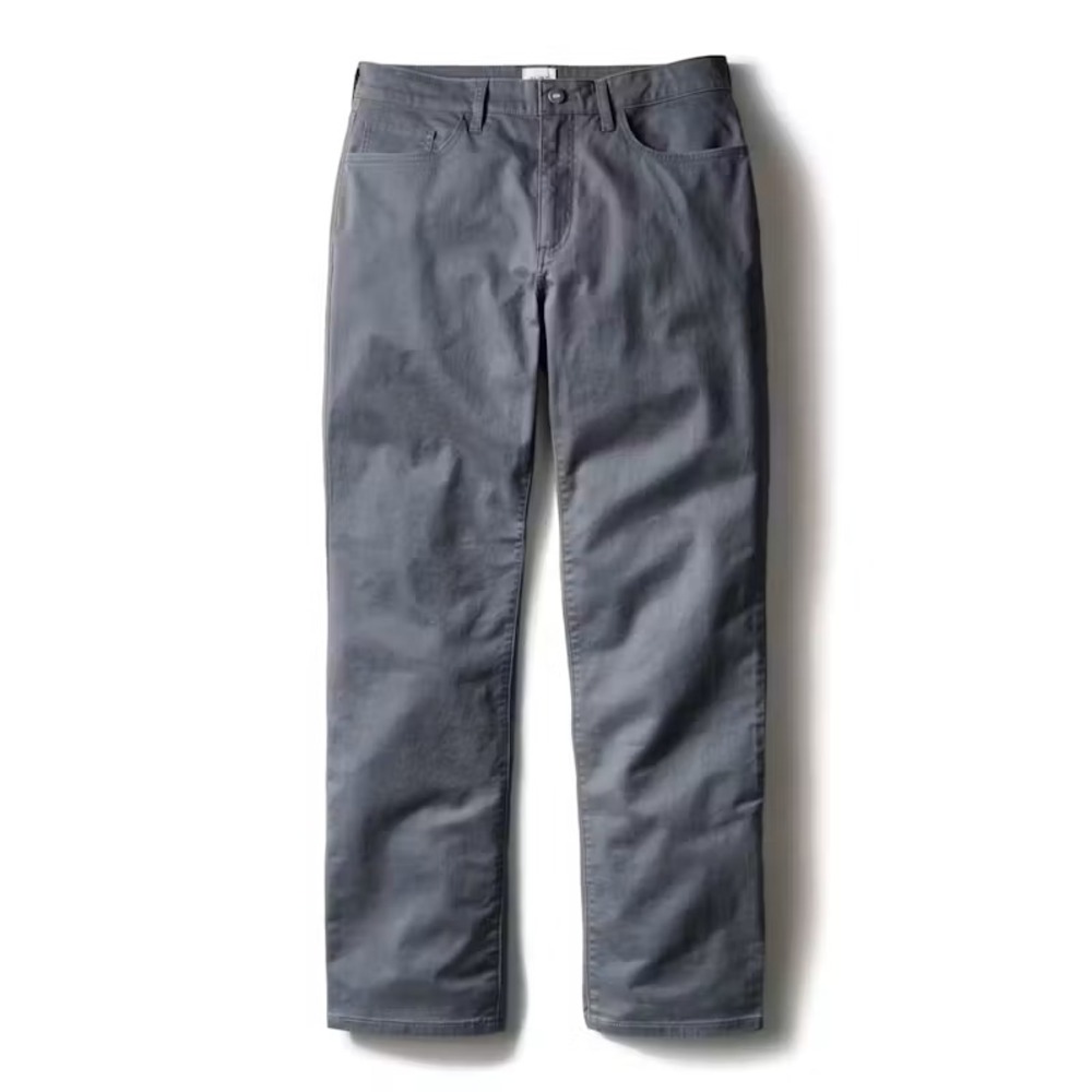 NEW Flint and Tinder Pants Mens 33x30 Grey 365 Stretch Chino Huckberry NWT